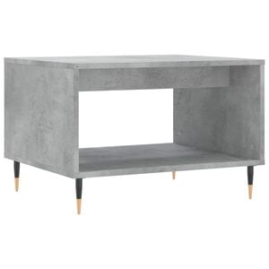 vidaXL Coffee Table Concrete Grey 60x50x40 cm Engineered Wood