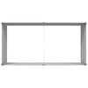 vidaXL Planter Light Grey 195 x 100 x 45 cm Galvanised Steel