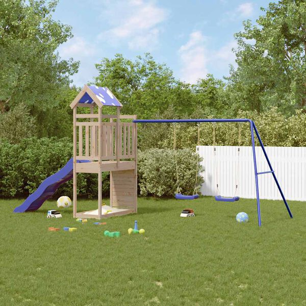 vidaXL Outdoor Playset Solid Wood Pine