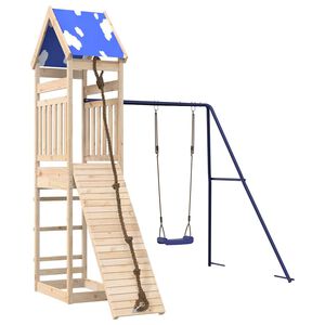 vidaXL Outdoor Playset Solid Wood Pine
