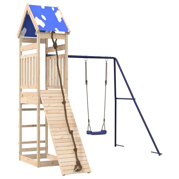 vidaXL Outdoor Playset Solid Wood Pine
