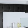 vidaXL Kitchen Cabinet with Storage Kalmar 2 pcs Black 60 x 31 x 40 cm