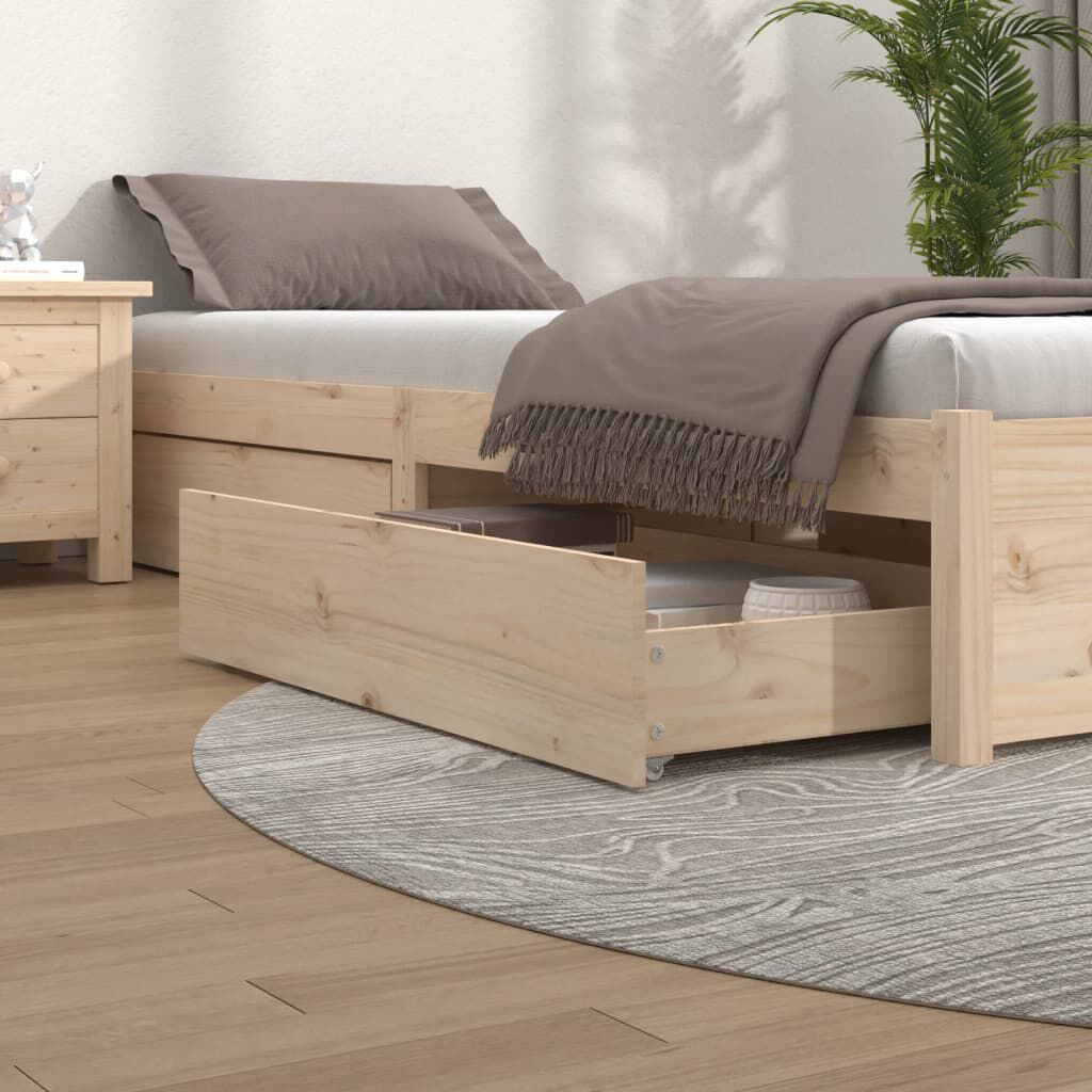Pine under hotsell bed storage