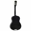 vidaXL Classical Guitar for Beginner and Kids Black 3/4 36"
