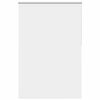 vidaXL Roller Blind Blackout White 160x210 cm Fabric Width 156.6 cm Polyester