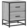 vidaXL Bedside Cabinets 2 pcs Grey Sonoma 40x31x50 cm Engineered Wood