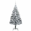 vidaXL Artificial Christmas Tree with 300 LEDs with Stand Green 210 cm
