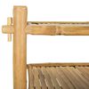vidaXL Shoe Rack with Shelf Natural 4-tier Bamboo