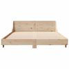 vidaXL Bed Frame without Mattress 120x190 cm Small Double Solid Wood Pine