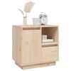 vidaXL Bedside Cabinets 2 pcs 50x34x50 cm Solid Wood Pine