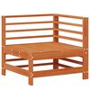 vidaXL Garden Lounge Set 5 pcs Wax Brown Solid Pine Wood