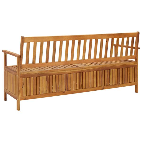 vidaXL Garden Storage Bench 170 cm Solid Acacia Wood