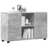 vidaXL Sideboard Concrete Grey 88.5 x 30.5 x 55.5 cm Engineered Wood