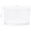 vidaXL Tea Light Glasses 48 pcs