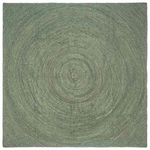 vidaXL Area Rugs Olive Green 300 x 300 cm Jute