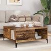 vidaXL Coffee Table Old Wood 80 x 80 x 36.5 cm Engineered Wood