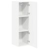 vidaXL Kitchen Cabinet High Gloss White 30 x 31 x 100 cm