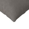 vidaXL Sofa Pillows 2 pcs Light Grey 120 x 40 cm Corduroy Fabric