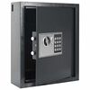 vidaXL Digital Safe with Lock Grey 30 x 10 x 36.5 cm Steel