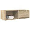 vidaXL TV Cabinet Sonoma Oak 80x31x25.5 cm Engineered Wood