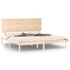 vidaXL Bed Frame without Mattress 150x200 cm King Size Solid Wood
