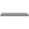 vidaXL Floating Wall Shelves 4 pcs Grey 60x23.5x3.8 cm MDF