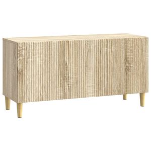 vidaXL TV Cabinet Sonoma Oak 99 x 34.5 x 50 cm Engineered Wood