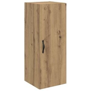vidaXL Wall Mounted Cabinet Artisan Oak 34.5 x 34 x 90 cm