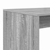 vidaXL Desk with Shelf Grey Sonoma 108 x 55 x 103.5 cm Engineered Wood