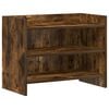 vidaXL TV Cabinet 60 x 33 x 47 cm Smoked Oak Engineered Wood