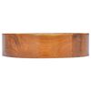 vidaXL Basin Solid Teak Wood &Phi;40x10 cm