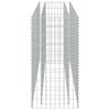 vidaXL Gabion Raised Bed Galvanised Steel 180x50x100 cm