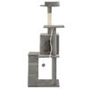 vidaXL Cat Tree with Sisal Scratching Posts 120 cm Grey