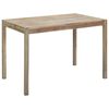 vidaXL Dining Table 120x70x75 cm Solid Acacia Wood