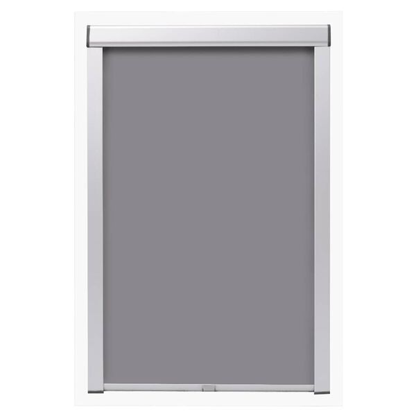 vidaXL Blackout Roller Blind Grey FK06