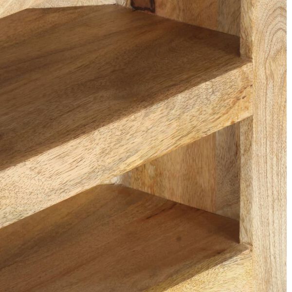 vidaXL Corner TV Cabinet 90x45x45 cm Solid Mango Wood