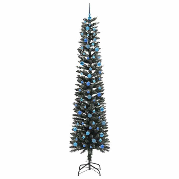 vidaXL Artificial Christmas Tree with 300 LEDs with Stand Green 240 cm