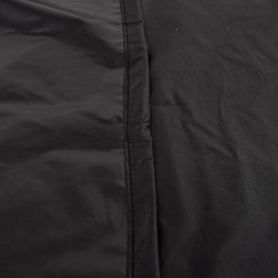 vidaXL Sun Lounger Cover Black 195x76x40/80 cm 420D Oxford