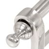 vidaXL Coat Rack Wall-mounted Silver 77 x 30 x 18 cm Aluminium
