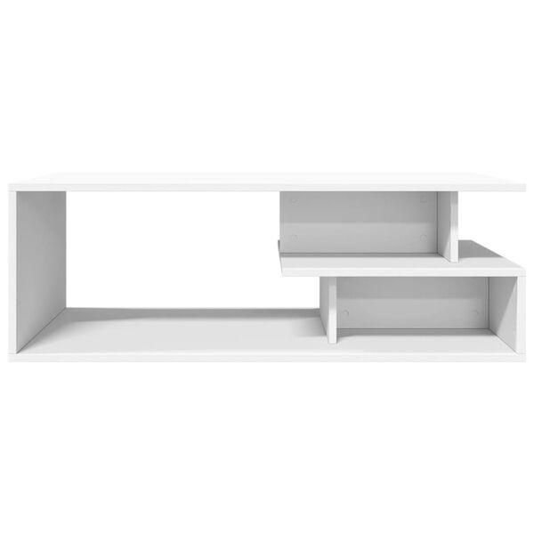 vidaXL Coffee Table White 102x55x35 cm Engineered Wood