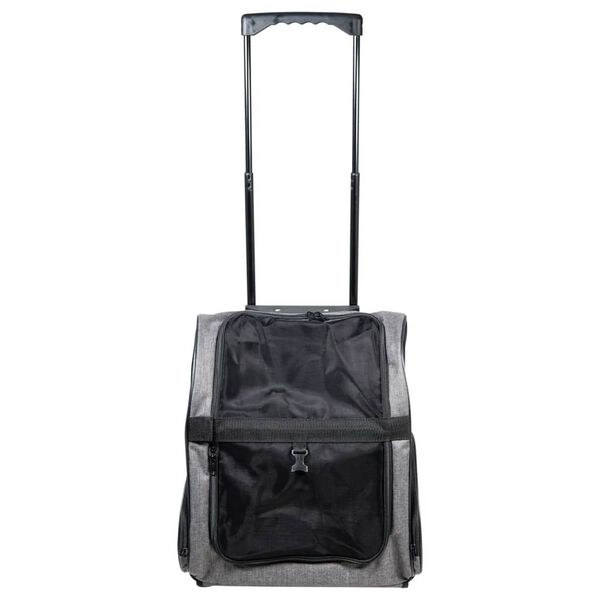 Jack and Vanilla Pet Trolley Travel 40x26x40 cm Grey/Black