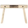 vidaXL Console Table 110x35x76 cm Solid Mango Wood