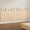vidaXL Wall Headboard 204x3x80 cm Solid Wood Pine