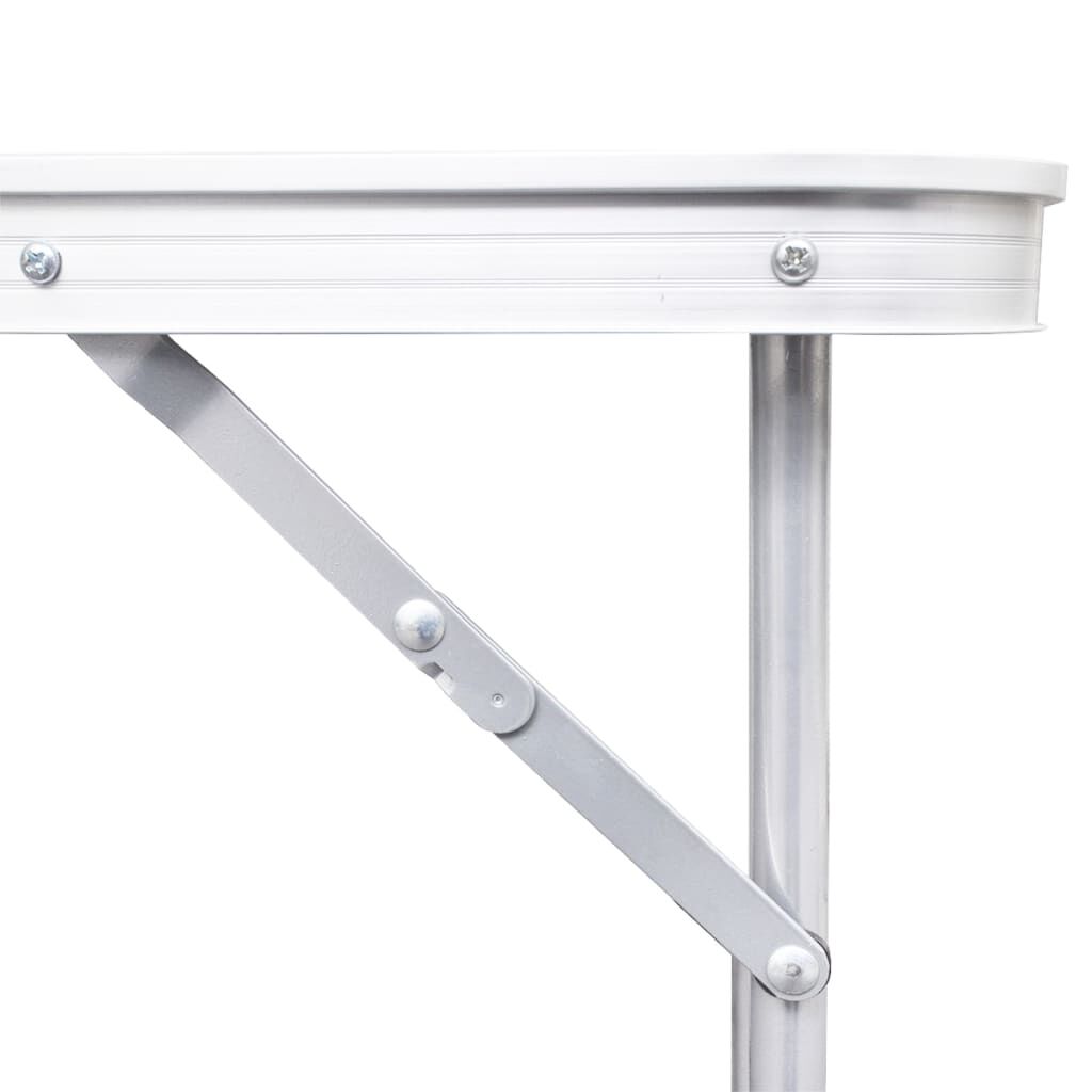 Metal folding on sale camping table