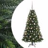 vidaXL Artificial Christmas Tree with Bauble 120 cm 150 LEDs