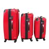 3-piece Luggage Set Spinner (red)