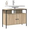 vidaXL Bathroom Sink Cabinet Brown 80 x 30 x 60 cm Engineered wood