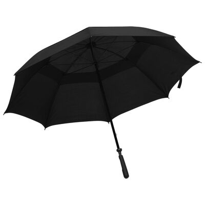 vidaXL Umbrella Black 130cm