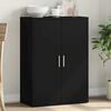 vidaXL Sideboard Black 60x31x84 cm Engineered Wood