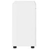vidaXL Bathroom Cabinet Set TULUM High Gloss White 60 x 34 x 63 cm